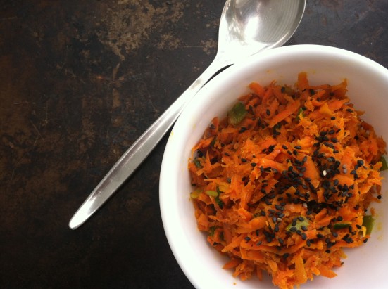 Asian Inspired Shredded Carrots_Nourish Paleo Foods
